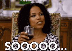 Diandra Lyle Soooo What's The Tea GIF