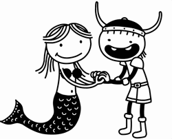 Diary Of A Wimpy Kid Greg And Mermaid GIF