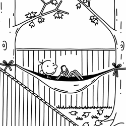 Diary Of A Wimpy Kid Greg In Cradle GIF