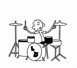 Diary Of A Wimpy Kid Play Drum GIF