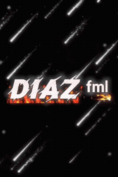 Diaz FML On Black Background GIF