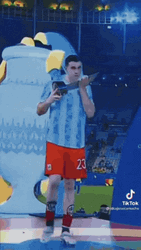 Dibu Emiliano Martinez Award GIF