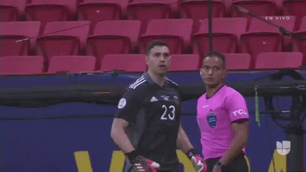 Dibu Emiliano Martinez Boom GIF
