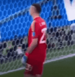 Dibu Emiliano Martinez Doing Warm Up GIF