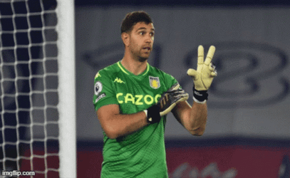 Dibu Emiliano Martinez On The Game GIF