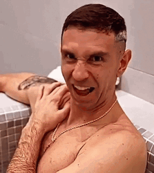 Dibu Emiliano Martinez Silly Face GIF