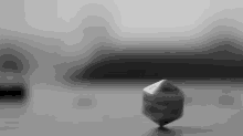 Dice Rolling Spin Black And White GIF