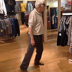 Dick Van Dyke Bad Dancing Joke GIF