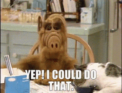 Did I Do That Alf I Could Do That GIF