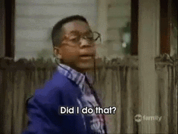 Did I Do That Steve Urkel GIF