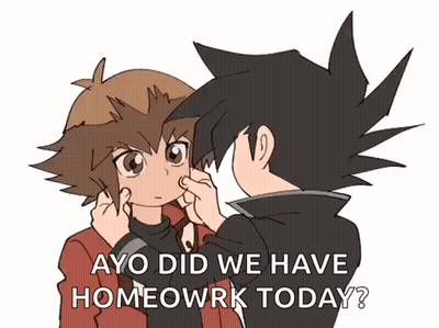 Did We Have Homework Today GIF