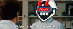 Did We Just Become Best Friends Dark Warlock GIF