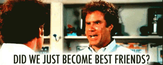 Did We Just Become Best Friends Hand Shake GIF