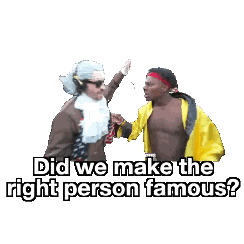 Did We Make The Right Person Famous Sticker