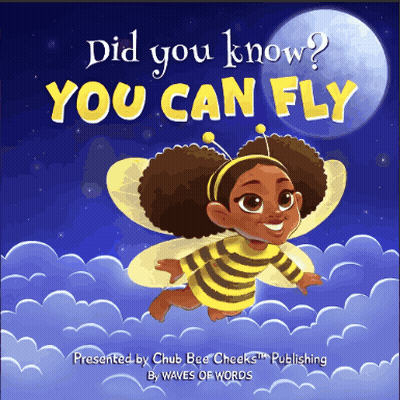 Did You Know You Can Fly Book Girl Dressed As Bee GIF
