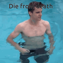 Die From Death Man Submerged GIF