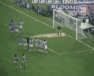  Diego Maradona Free Kick Goal Score GIF