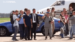 Diego Maradona Kissing The Ground GIF