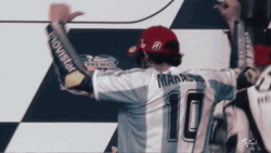 Diego Maradona Showing Off Jersey Name GIF