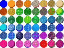 Different Balls Of Glitter Bomb GIF