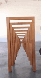 Different Chairs Illusion GIF