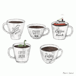 Different Coffee Mood Blends Animated Coffee