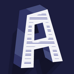 Different Letter A Designs GIF