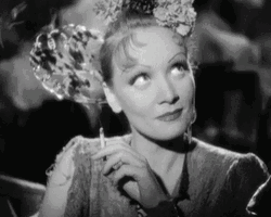 Different Marlene Dietrich Expressions
