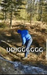 Digging On Hike GIF