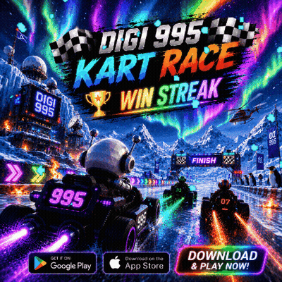 Digi 985 Kart Race Advertisement GIF