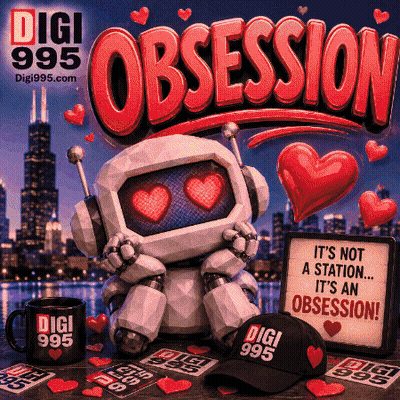 Digi 985 Obsession Robot And Hearts GIF