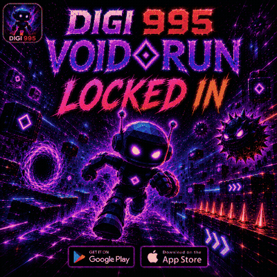 Digi 995 Void Run Locked In Robot GIF