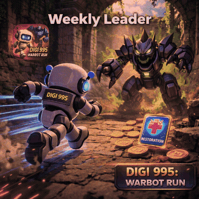 Digi 995 Warbot Run Robot Running From Monster GIF