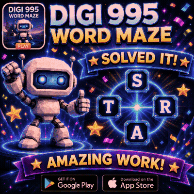 Digi 995 Word Maze Robot GIF