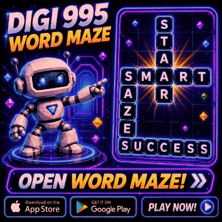 Digi 995 Word Maze Robot GIF