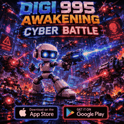 Digi995 Awakening Cyber Battle GIF
