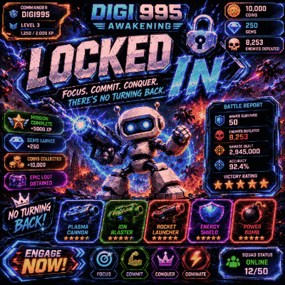 Digi995 Awakening Poster GIF