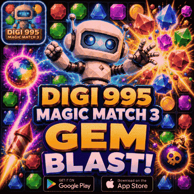 Digi995 Magic Match 3 GIF