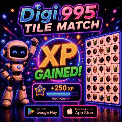 Digi995 Tile Match Robot GIF