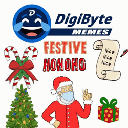 DigiByte Happy Holidays Meme GIF