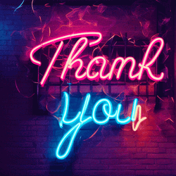 Digital Art Thank You Very Much GIF