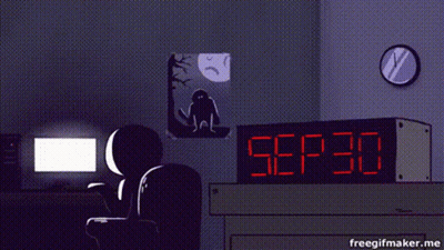 Digital Clock Displaying 10:01 GIF