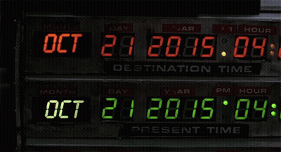 Digital Clock Displaying October 28Th GIF