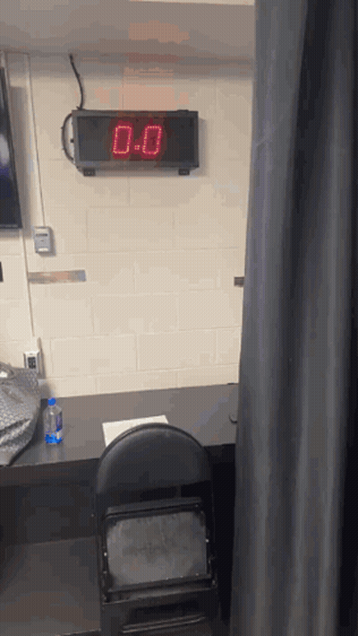 Digital Clock Saying 0.0 GIF