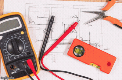 Digital Multimeter On Drawing GIF