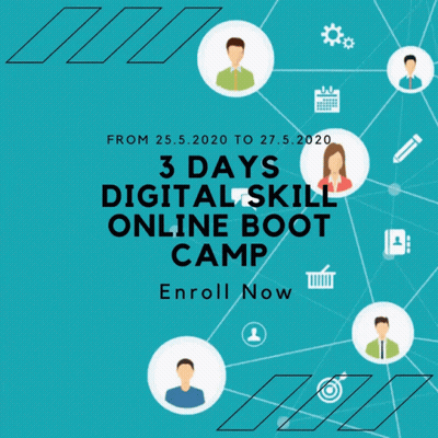 Digital Skill Online Boot Camp Poster GIF