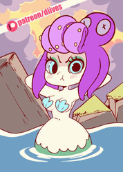 Diives Cuphead Mermaid Boss Dancing GIF