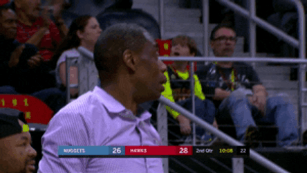 Dikembe Mutombo Surprised What Just Happened GIF