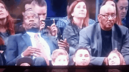 Dikembe Mutombo Upset  GIF