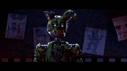 Dilapidated Withered Freddy FNAF Meme GIF